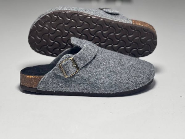 sabot pantoufle homme - gris – Image 2