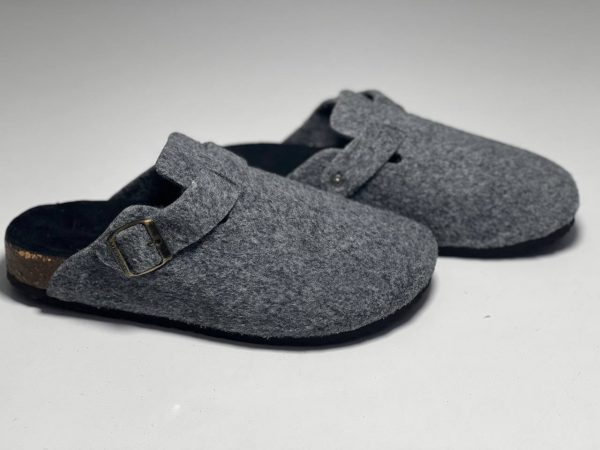 sabot pantoufle homme - gris – Image 9